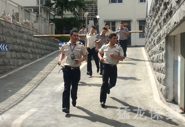 柳州保安应急训练