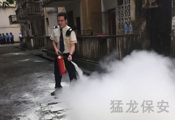桂林保安应急消防训练